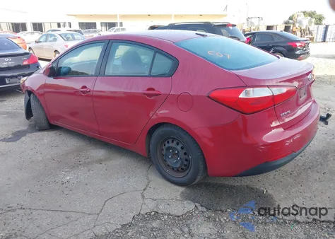 2014 Kia Forte Lx z USA, uszkodzony, nr VIN KNAFX4A65E5147874